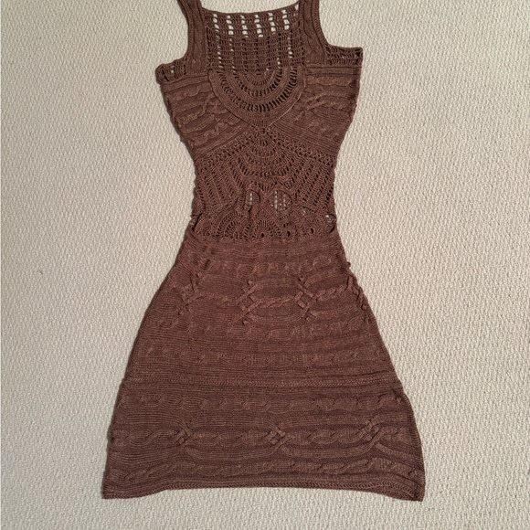 Handmade silk crochet dress - Picture 11 of 12